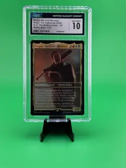 Wizards of the Coast Negan, the Cold-Blooded SLD 147 Foil CGC 10 MTG 2020 - Image 1