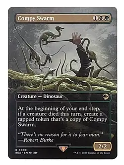 MTG Universes Beyond: Jurassic Park Compy Swarm (Full Art) MINT/NM x1 - Image 1