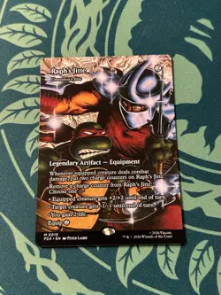 Raph’s Jitte Umezawa’s Jitte Borderless NON Foil Teenage Mutant Ninja Turtles - Image 1