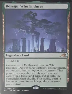 Kamigawa: Neon Dynasty Boseiju, Who Endures - Image 1