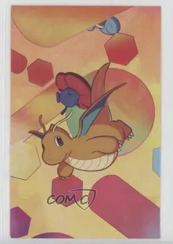 Dragonite (Puzzle Piece # 4) Pokemon Scarlet & Violet 151 Mini Tin Art Cards - Image 1