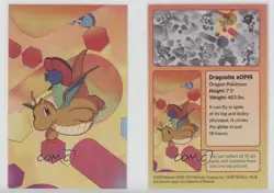 Dragonite (Puzzle Piece # 4) Pokemon Scarlet & Violet 151 Mini Tin Art Cards - Image 3