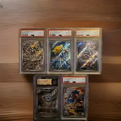 graded pokemon cards lot - Image 1