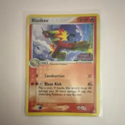 Pokemon Blaziken 20/110 EX Holon Phantoms Reverse Holo Rare 100HP Card - Image 1
