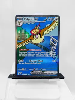 Pidgeot ex 225/197 Special Illustration Rare Art Pokemon Obsidian Flames MINT - Image 1