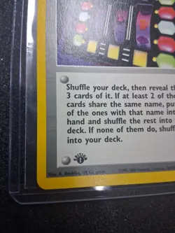 Pokemon TCG Neo Genesis Arcade Game 1st Edition Trainer 83/111 Regular LP/NM - Image 3