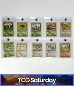 1999 POKEMON TCG JUNGLE NEAR COMPLETE SET 45/64 CARDS - Image 2