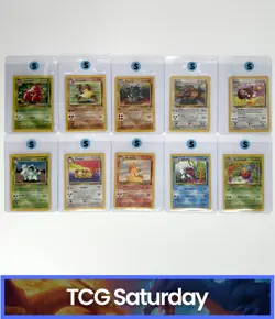 1999 POKEMON TCG JUNGLE NEAR COMPLETE SET 45/64 CARDS - Image 3