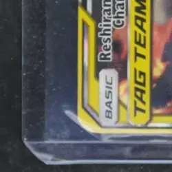 2019 POKEMON SM BSP RESH & CHAR GX FIG. COL. #SM201 RESHIRAM CHARIZARD TAG TEAM - Image 4