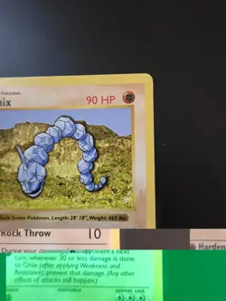 Pokemon Card - Onix Base Set (Shadowless) 56/102 Common 1st Edition - Image 3