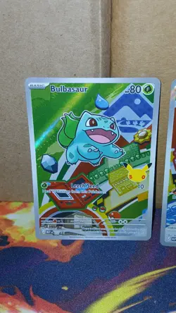 Pokemon TCG First Partner Illustration Collection Series 1 Kanto GEN 1 Starters - Image 4