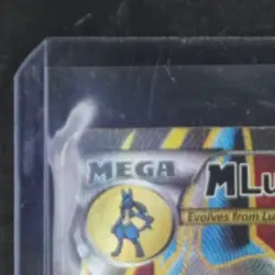 2017 POKEMON XY FURIOUS FISTS MEGA PWRS COLLECTION PROMO #55A /111 M LUCARIO EX - Image 3