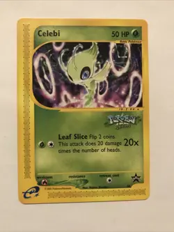 Pokemon Celebi 50 Promo WOTC NM Near Mint - Image 1