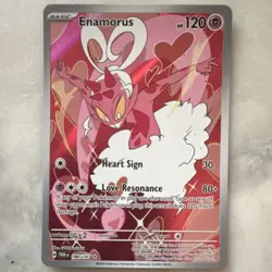 Enamorus 180/167 Twilight Masquerade Illustration Rare Full Art Holo Pokemon TCG - Image 1
