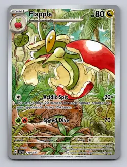 FLAPPLE 210/191 ILLUSTRATION RARE SURGING SPARKS POKEMON NM - Image 1