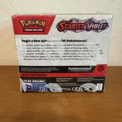Scarlet and Violet Booster Box - Pokemon - Factory Sealed - Image 2