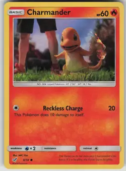 Pokemon TCG Charmander (Holo Common) Common Detective Pikachu 4/18 - Image 1