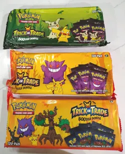 Pokemon Trick Or Trade Costco Booster Bundle Lot. '22, '23, '24. 360 Total Packs - Image 1