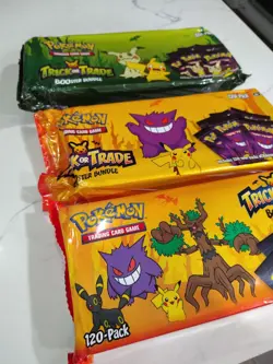 Pokemon Trick Or Trade Costco Booster Bundle Lot. '22, '23, '24. 360 Total Packs - Image 2