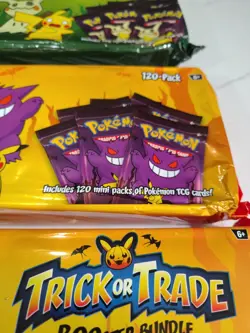 Pokemon Trick Or Trade Costco Booster Bundle Lot. '22, '23, '24. 360 Total Packs - Image 4