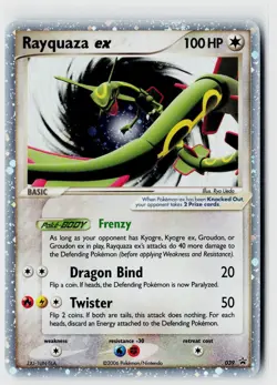 Pokemon Rayquaza ex 039 EX Deoxys Promo Holo - Image 1