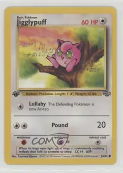 Jigglypuff 1st Ed. Pokemon Jungle #54 1999 - Image 1