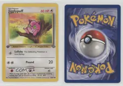 Jigglypuff 1st Ed. Pokemon Jungle #54 1999 - Image 3