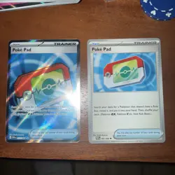 Pokemon Mega Evolution Perfect Order Poke Pad 113/088 And 081/088. Near Mint - Image 1