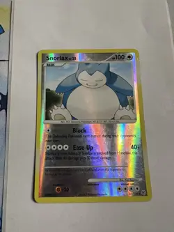 Pokemon TCG Diamond and Pearl #37/130 Snorlax Reverse MP - Image 1
