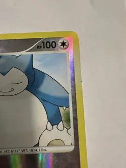 Pokemon TCG Diamond and Pearl #37/130 Snorlax Reverse MP - Image 4