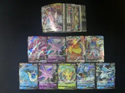 2025 Pokemon TCG S-Chinese Glaceon Espeon Sylveon Flareon RRR Holo Lot*99 IG93 - Image 1