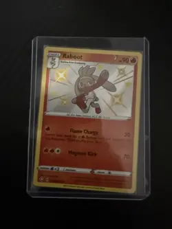 Pokemon Raboot SV016/SV122 Shining Fates Shiny Holo Rare Stage 1 90 HP English - Image 1