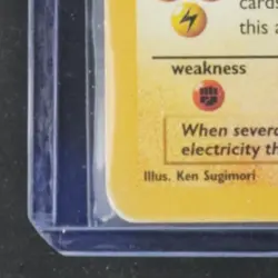 1999 POKEMON WIZARDS BLACK STAR MOVIE PROMO MEWTWO STRIKES BACKA #4 PIKACHU - Image 4