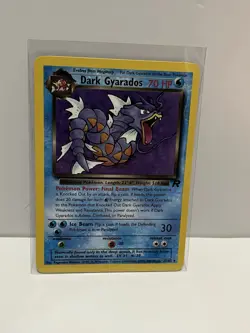 Pokemon TCG: Dark Gyarados 8/82 Pokemon Team Rocket Holo Rare Nm - Image 2