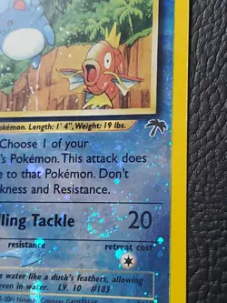 🌀 MARILL Southern Islands (SI) 11/18 Reverse Holo Rare Pokemon Vintage NM Swirl - Image 4