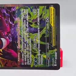 2026 Pokemon Ascended Heroes TCG MEGA GENGAR EX Special SIR Full Art 284/217 - Image 4