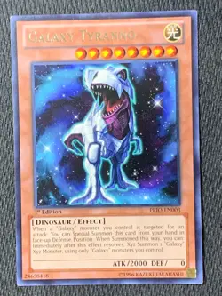Galaxy Tyranno PRIO-EN003 Rare 1st Edition - Yu-Gi-Oh! - Image 1