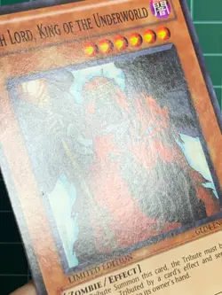 Lich Lord King of the Underworld GLD4-EN019 Common Limited Edition Yugioh Card - Image 2