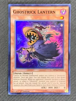 Ghostrick Lantern MP14-EN138 Super Rare 1st Edition Yugioh Card - Image 1