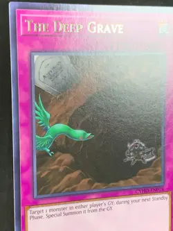 The Deep Grave CYHO-EN078 Rare Yu-Gi-Oh! Konami - Image 2