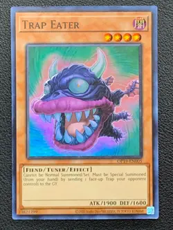 Trap Eater OP19-EN005 Super Rare Yu-Gi-Oh! - Image 1