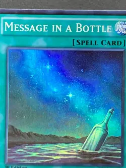 Message In A Bottle ZTIN-EN015 1st Edition Super Rare Yu-Gi-Oh! - Image 3