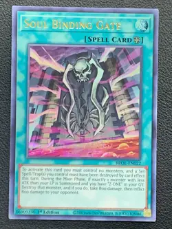 Soul Binding Gate BROL-EN022 1st Edition Ultra Rare Yu-Gi-Oh! - Image 1