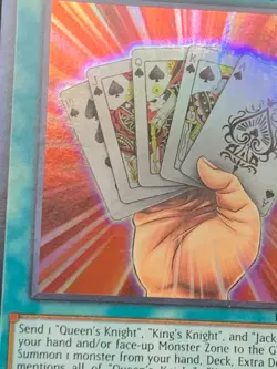 Royal Straight BLCR-EN002 1st Edition Ultra Rare Yu-Gi-Oh! - Image 5