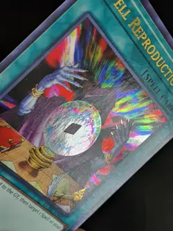 Spell Reproduction LCKC-EN045 Ultra Rare 1st Edition Yugioh Bandai - Image 2