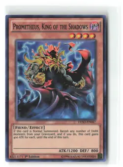 Prometheus, King Of The Shadows DESO-EN047 Super Rare 1st Edition Yu-Gi-Oh! - Image 1