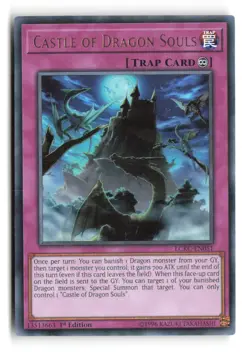 Castle Of Dragon Souls LCKC-EN051 Ultra Rare 1st Edition Yu-Gi-Oh! - Image 1