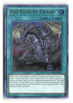The Fang Of Critias LCKC-EN037 Ultra Rare Yu-Gi-Oh! - Image 1