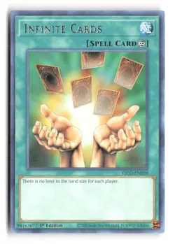 Infinite Cards KICO-EN050 Rare 1st Edition Yu-Gi-Oh! [3] - Image 1