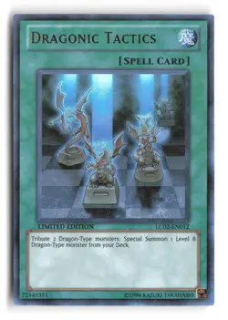 Dragonic Tactics LC02-EN012 Ultra Rare Limited Edition Yu-Gi-Oh! - Image 1